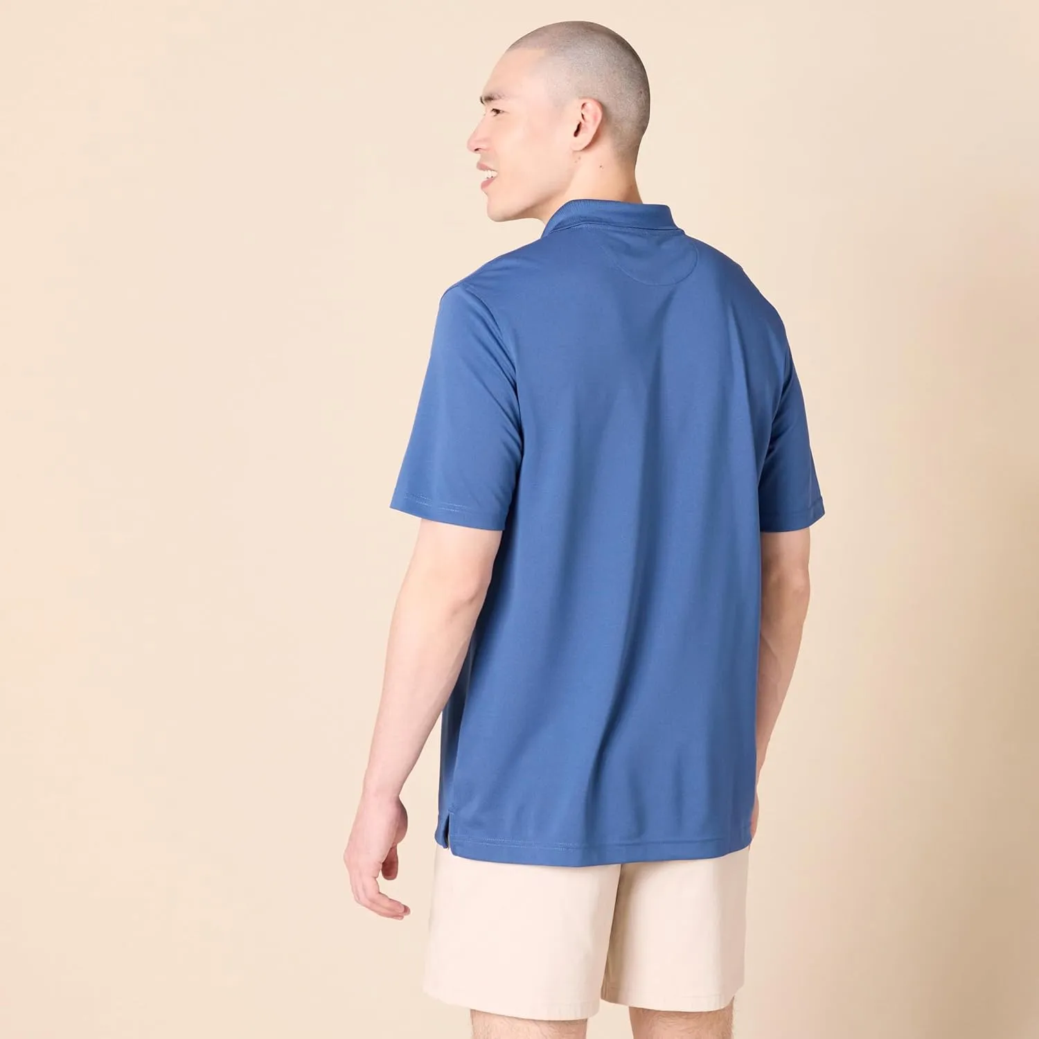 Amazon Essentials Men's Golf Polo Shirt, Quick Dry, Short Sleeve