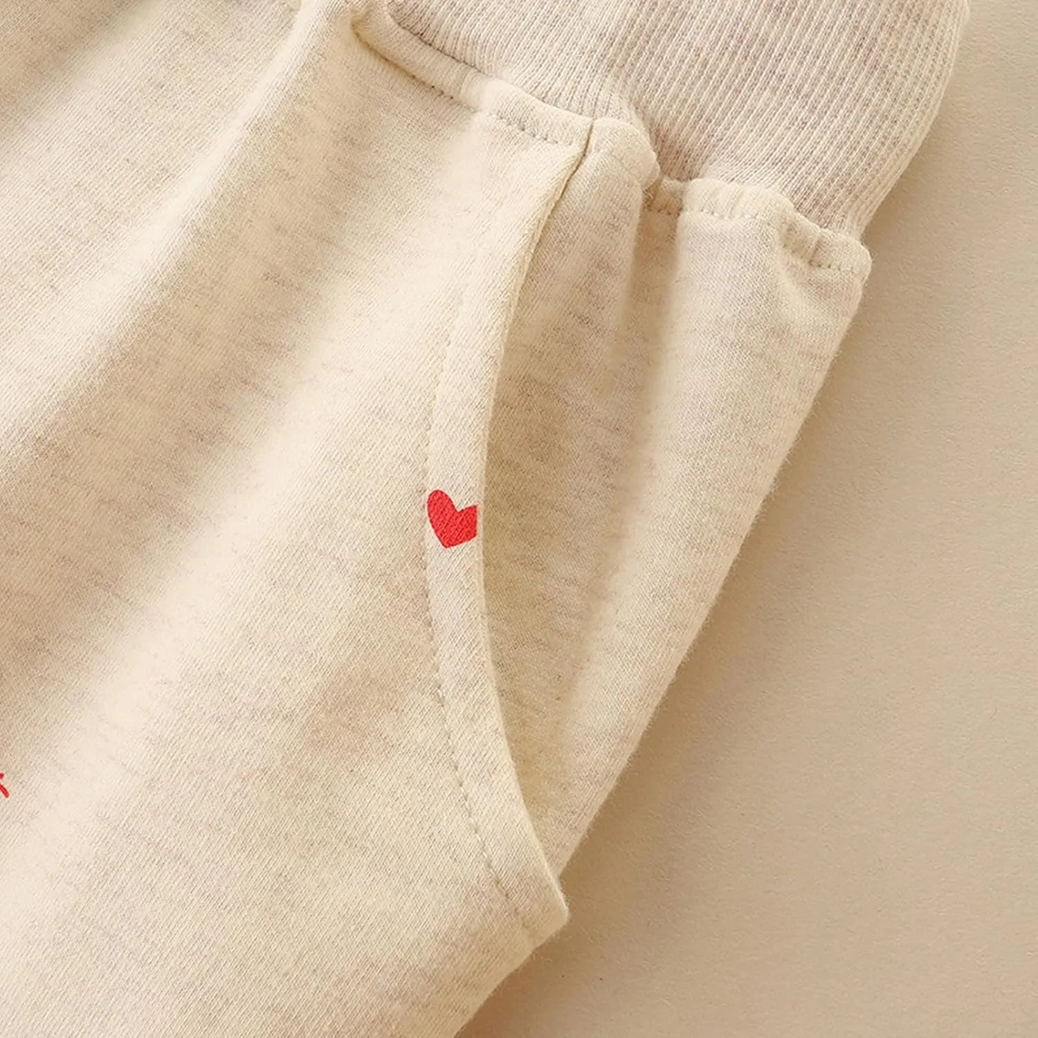 Mud Kingdom Little Boys Girls Christmas Sweatpants Elastic Waist Joggers Embroidered Pattern Sweat Pants with Pockets