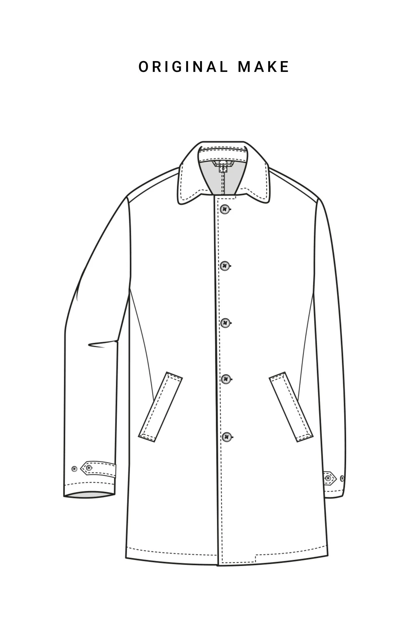 Olmetex Midnight Blue Stretch Bonded Water-Repellent Tech Wool