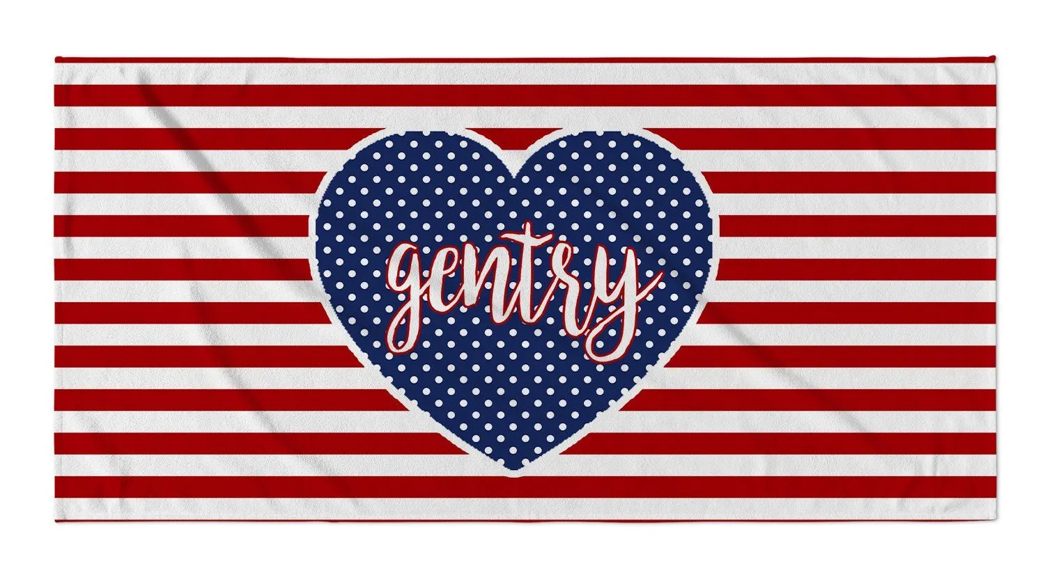 PERSONALIZED PATRIOTIC PREMIUM BEACH TOWEL (3 STYLES)